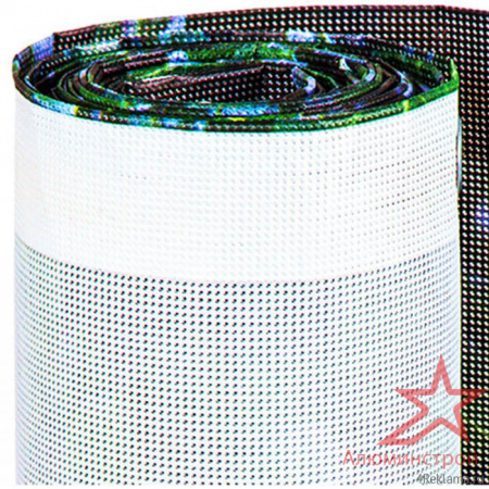 Сетка баннерная 370 г/м² c подложкой